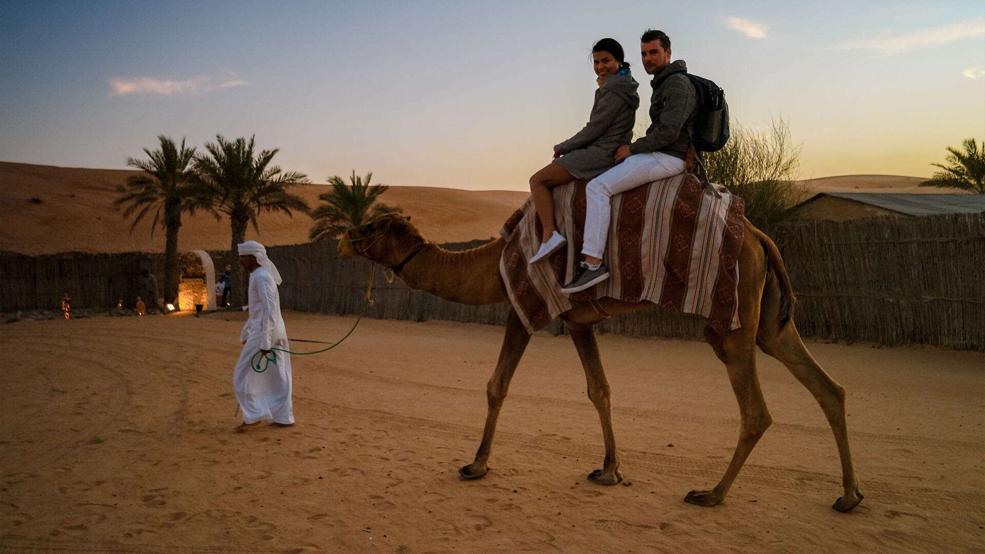 Camel Riding Couple