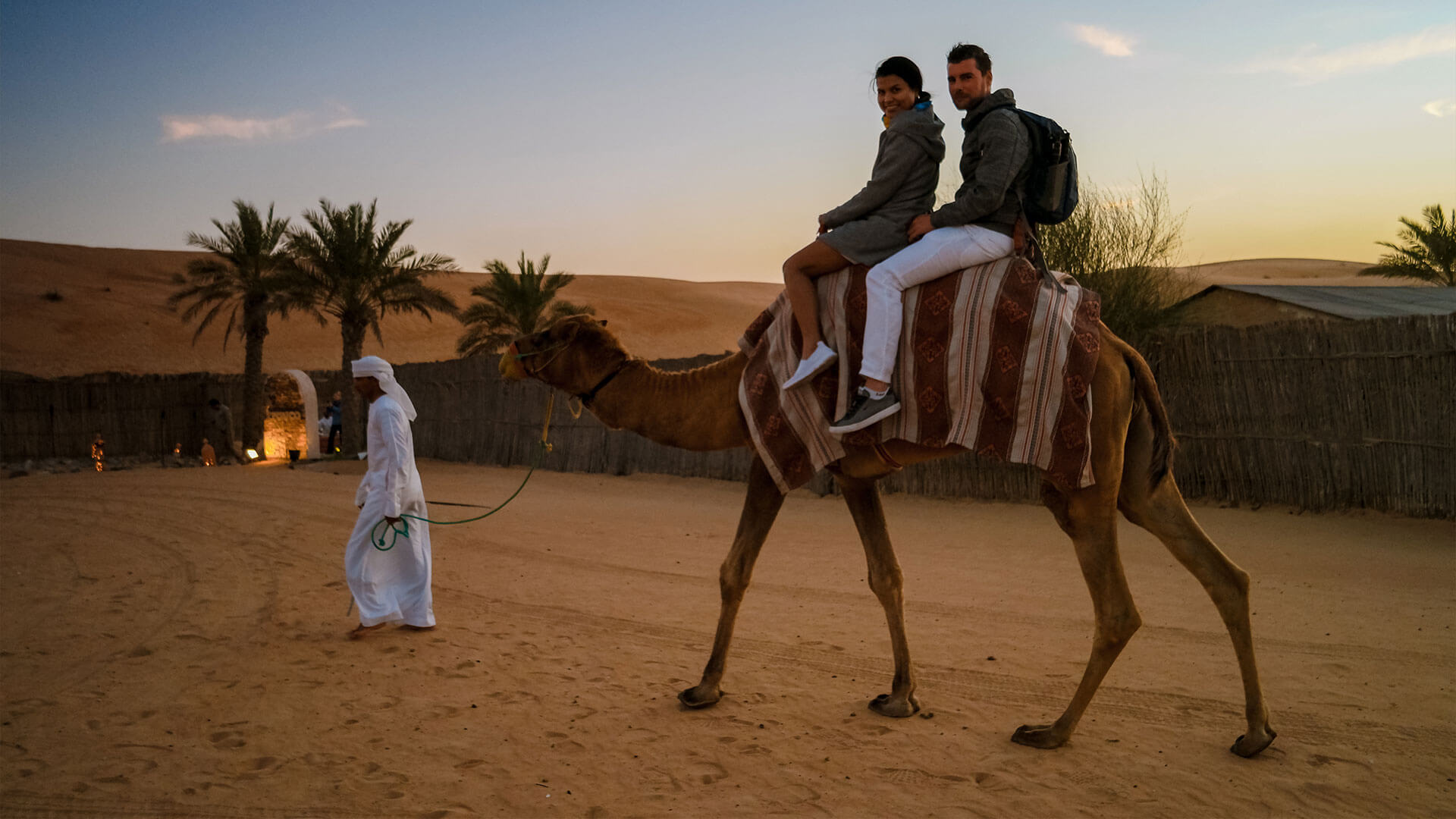 Camel Riding Couple 