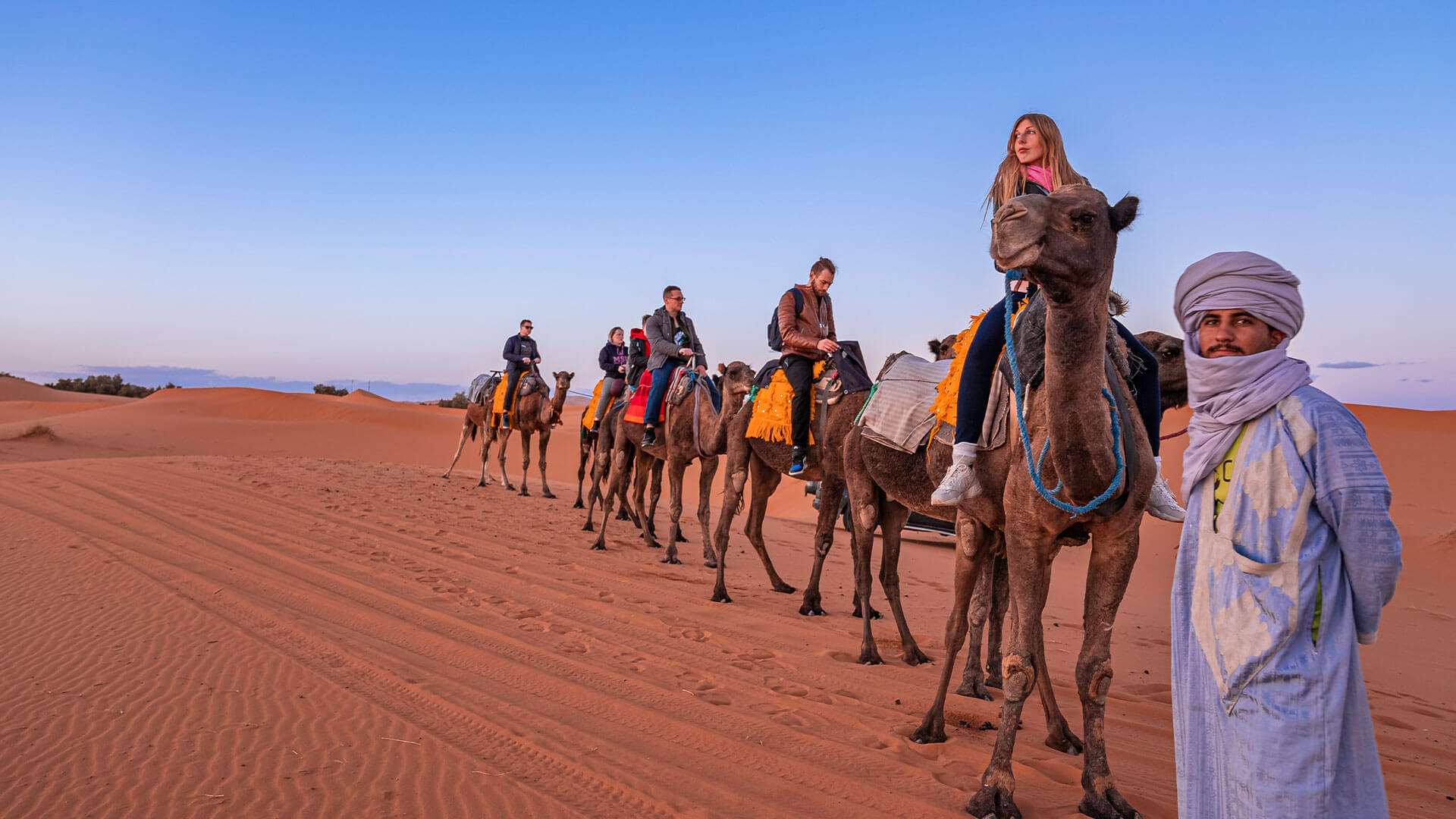 Camel Riding Couple