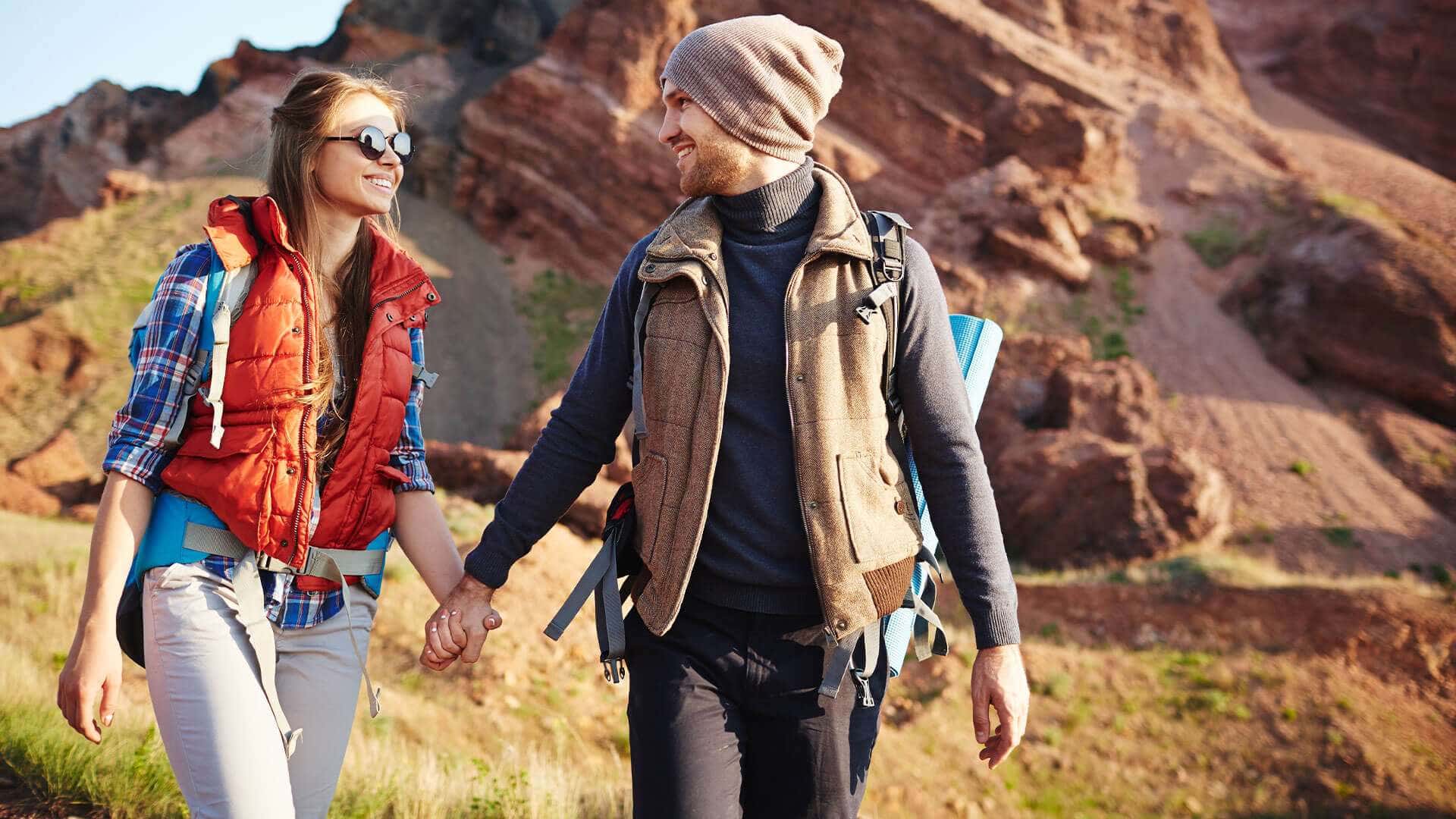 Hiking With Couple 