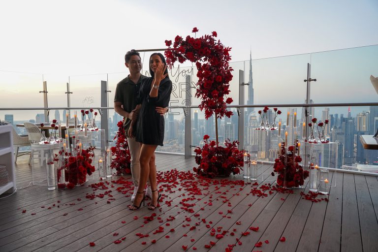 The Most Grand & Luxurious Proposal Settings in Dubai